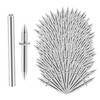 300pcs Double Head Skirting Thread Seamless Nail Double Head Nails
