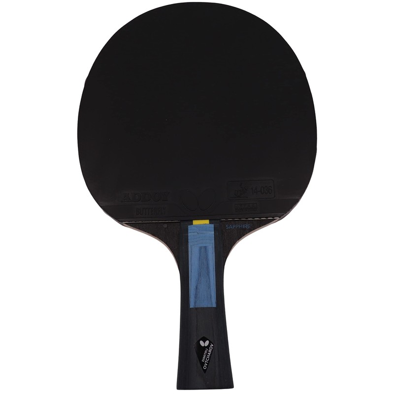 Butterfly Dimitrij Ovtcharov Sapphire Table Tennis Bat, Eva Technology, ITTF
