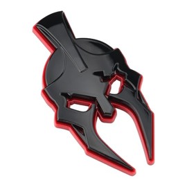 1x Custom Gladiator Emblem 3D Badges Right Left Side Fender Stickers Compatible with Jeep Wrangler JL JK Gladiator Silverado Sierra RAM Universal Car 