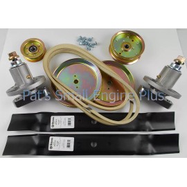 PSEP John Deere 42" Mower Deck Rebuild Kit Pulleys & Mount Bolts L110 L111 L118 L120