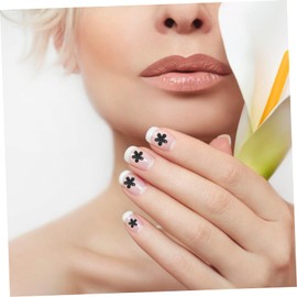 PACKOVE Delicate Flower Nail Charms Set Compartment Resin Manicure DIY Decor for Unique Fingernail Art Creative and Design Lightweight and Durable Accessories