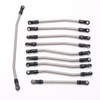 10pcs Stainless Steel Link Rod Fit for Axial Wraith 90018