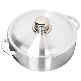 Uniware Super Quality Aluminum Caldero/ Stock Pot with Aluminum lid, Thickness 3mm