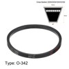 sourcing map O-320 V-Belts Drive Belt 320mm Inner Girth 10mm