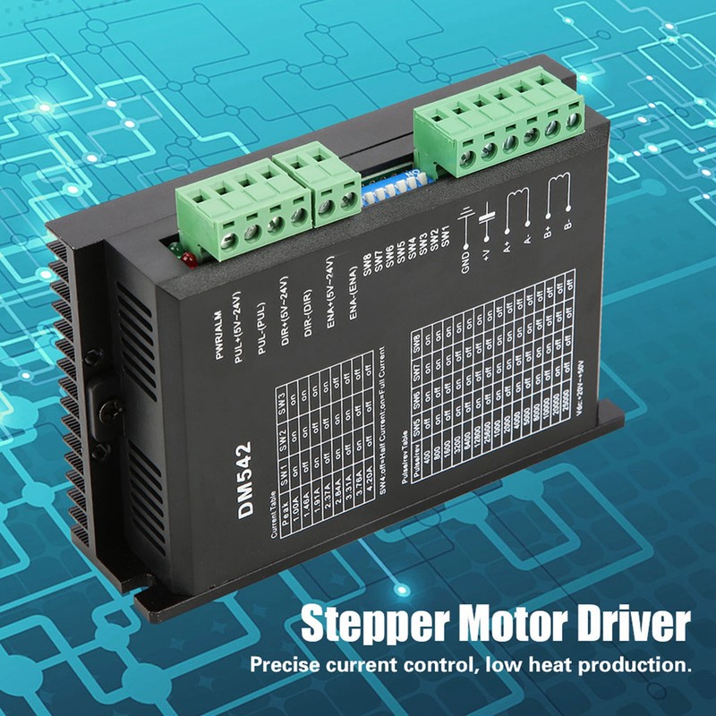 DM542 2-phase Stepper Motor Driver 57/86 Series Stepping Motor Driver