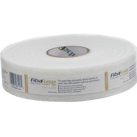 Adfors FibaFuse FDW8652 Paperless Drywall Joint Tape 2 in. x 250 ft. White, Pack of 10