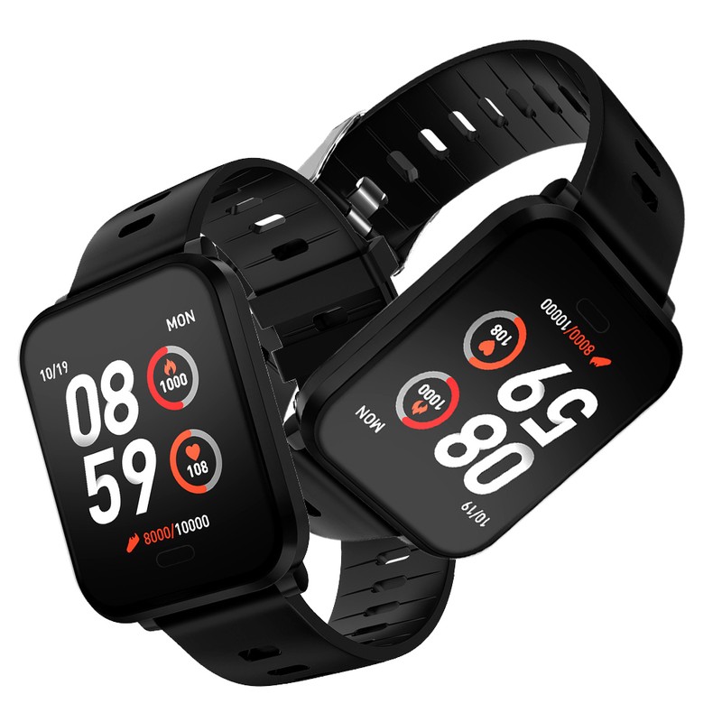 K10 1.3Inch Color Screen IP68 Waterproof Smart Bracelet Heart Rate