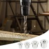 GIONAR Wooden Dowel Centring Tips Set, 6 mm, 8 mm,