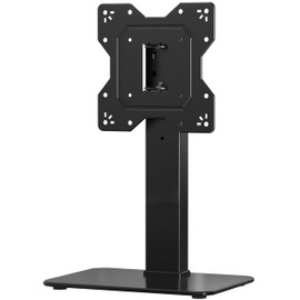 CTA Universal Tabletop Swivel TV Stand for 23-43 Inch TV's with Anti-Slip Glass Base Protection and Heigh Adjustable Mount, Holds up to 88 lbs, VESA Mount