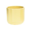 Ivyline Planter, Ceramic, Lemon Geo, 12 x 12cm