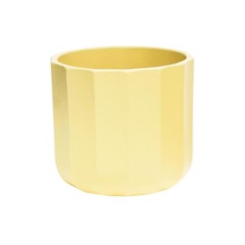 Ivyline Planter, Ceramic, Lemon Geo, 12 x 12cm