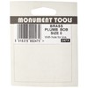 Monument MON247 247x Brass Plumb Bob 2.1/2oz Size 0