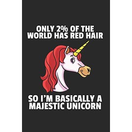 Rote Haare Rothaarig Notizbuch: Rote Haare Rothaarig Notizbuch für Liebhaber / Notizheft / Notizblock A5 (6x9in) Dotted Notebook / Punkteraster / 120 gepunktete Seiten