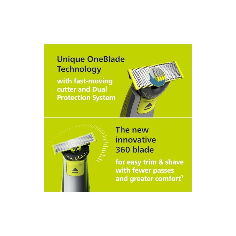 Philips Norelco OneBlade 360 Face + Body Hybrid Cortadora y