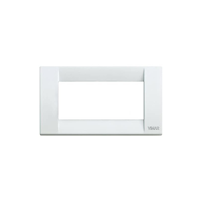 Placca Classica 4 Moduli Vimar Idea Bianco