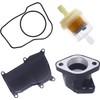 OXCANO YFM350 Carburetor and Intake Manifold Compatible with Yamaha Warrior