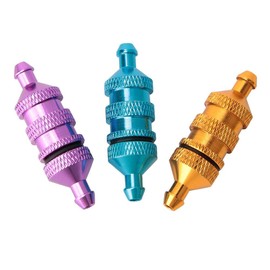 RC Fuel Filter, 1/10 RC Oil Nitro Fuel Filter, Aluminium Fuel Filter, Compatible with HSP 02156 94122