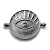Evil Eye Element - color: silver, metal finish: silver