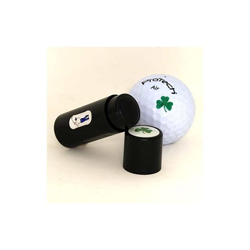 D B Spares Lucky Clover Design Golf Ball Stamper Stamp