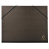 Exacompta 3-Fold Portfolio Folder A4 Elasticated Black