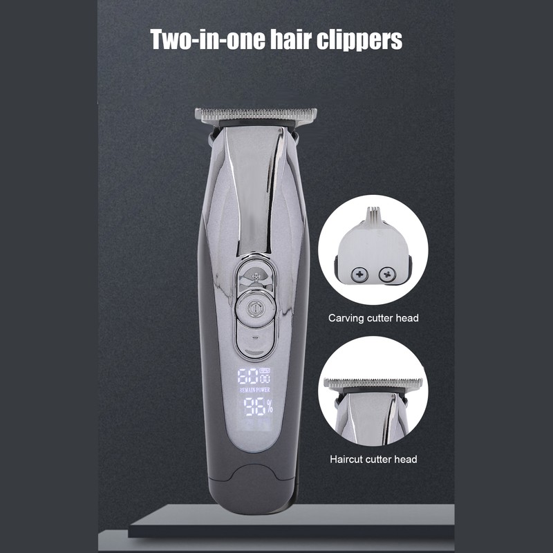 2 in 1 USB Charging Men Electric Hair Clipper Trimmer