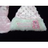 Baby's First Christmas Stocking and Cap - Plush 10" Pink