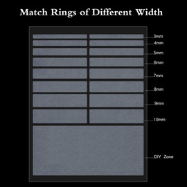 Blulu 85 Pcs Ring Sizers for Loose Rings Invisible Size Adjuster Kit with Silicone Guards Resizer for Men Women, Tightener for Thin Fingers, Includes Cleaning Cloth(Translucent)