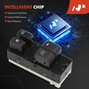 A-Premium Master Power Window Switch Compatible with Nissan Frontier 2005-2006,
