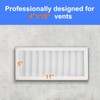 Extra Strong Magnetic Floor Vent Covers, Upgrade Air Vent Screen