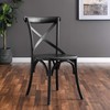 Modway Gear Chair, Black 21 x 19.5 x 34.5