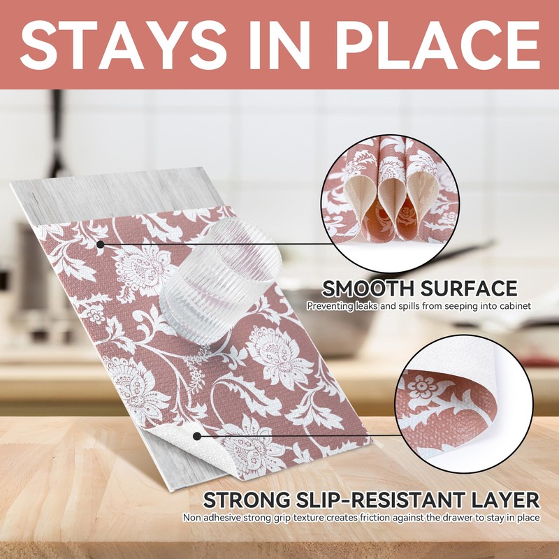 RAY STAR Shelf Liner, 12 Inch x 10 Feet Non