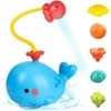 Baby Bath Toy Spray Whale Electric Infant Water Pump Swimming