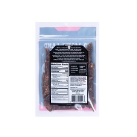 No Man’s Land Beef Jerky - Low Calorie, Low Carb, High Protein Beef Snack - Flavor HOT 3oz (Pack of 1)