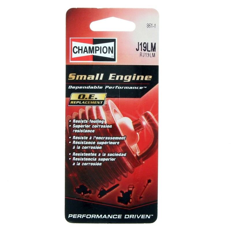 Champion 861-1 J19LM & 12451 Start Plug