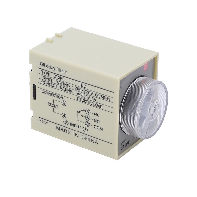 BERM Power Off Delay Relay Knob Control Timing Timer High