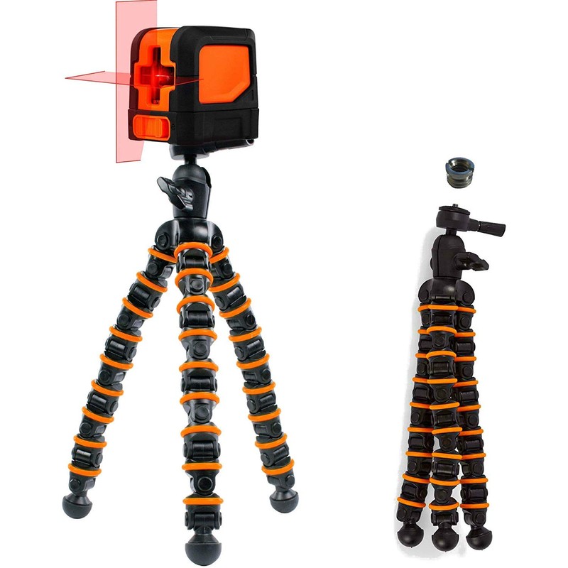 TronicXL 32.5 cm 1/4 Inch 3/8 Tripod Construction Tripod for