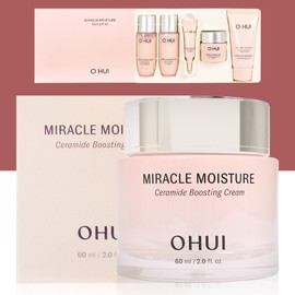 Ohui Miracle Moisture Ceramide Boosting Cream 60ml 5-piece travel kit set special composition / 오휘 미라클 모이스처 세라마이드 부스팅 크림 60ml  5종 여행용 키트 세트 특별구성