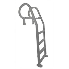 Aqua Select Heavy-Duty in-Pool Ladder | Grey | Supports 300 Pounds | Easy-to-Install Design