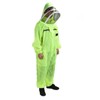 Beekeeping Suit Fluorescent Green One Piece Zipper Design Breathable Beekeeper