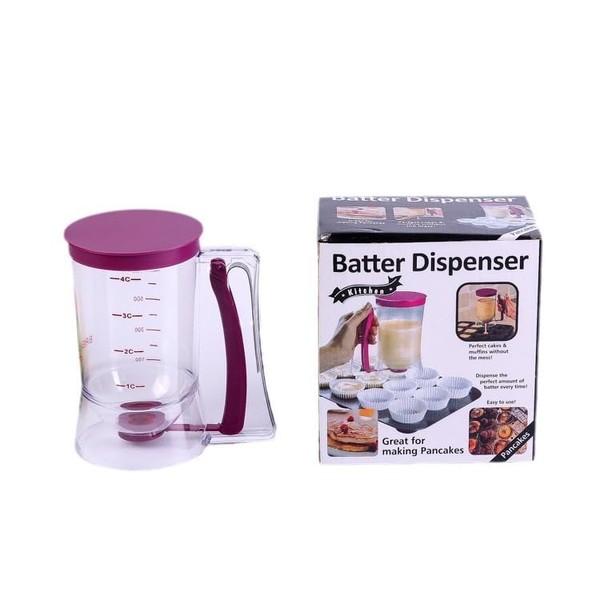 Pancake Batter Dispenser Measuring Label for Pancake Cupcake Waffles, Perfect