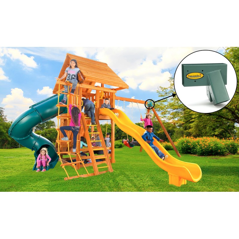 Eastern Jungle Gym Swing Set Bracket Kit with 2 Easy