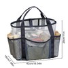 Beach Tote Bag for Women, Mesh Travel Tote Family with
