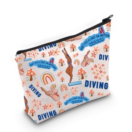 Funny Diver Gift Diving Cosmetic Bag Diving Lover Gift Diving Mom Gift Scuba Diver Gift (Don’t put a-L Bag)