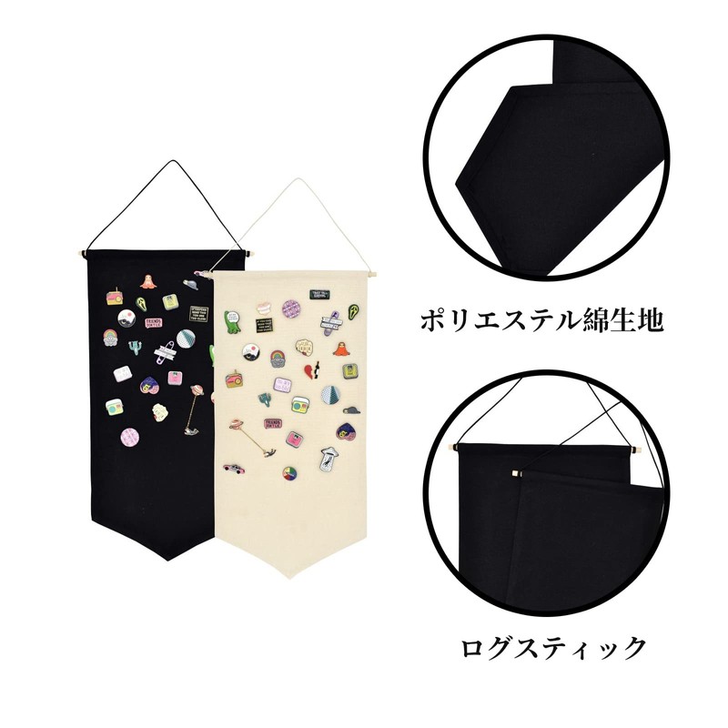Coollooda Brooch Can Badge Storage, Wall Pocket, Can Badge Storage,