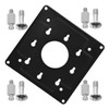 Tofficu Mini Pc Monitor Mount 4.33X4.33 Inch Metal Back Mounting