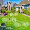 Mole Repellent Solar Powered, 8 Pack Waterproof Ultrasonic Gopher Vole