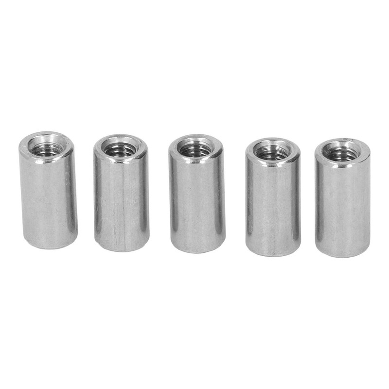 20PCS Round Coupling Nut Kit M6 X 1.0 10 L20mm