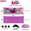 Franco Kids Bedding Super Soft Microfiber Zippered Body Pillow Cover,