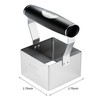 HULISEN Square Biscuit Cutter, 2.75 Inch Stainless Steel Cookie Cutter