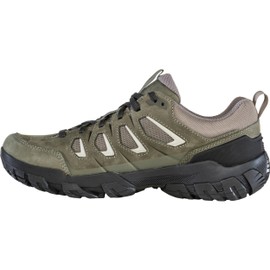 Oboz Men's Sawtooth X Low Hiking Shoe, Olive Branch, 10 Wide